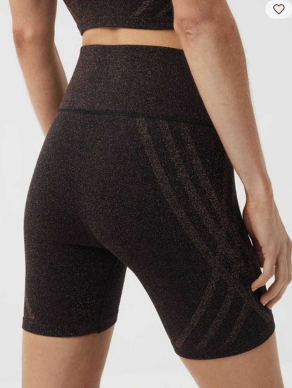 NWT- OFFLINE By Aerie Seamless Lurex 5" Bike Short. - Picture 10 of 10